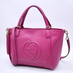 🍓GUCCI Soho Cellarius Tote Bag